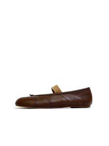 MAISON MARGIELA - Ballet Shoe - AW25 - Warm Coffee/Nude
